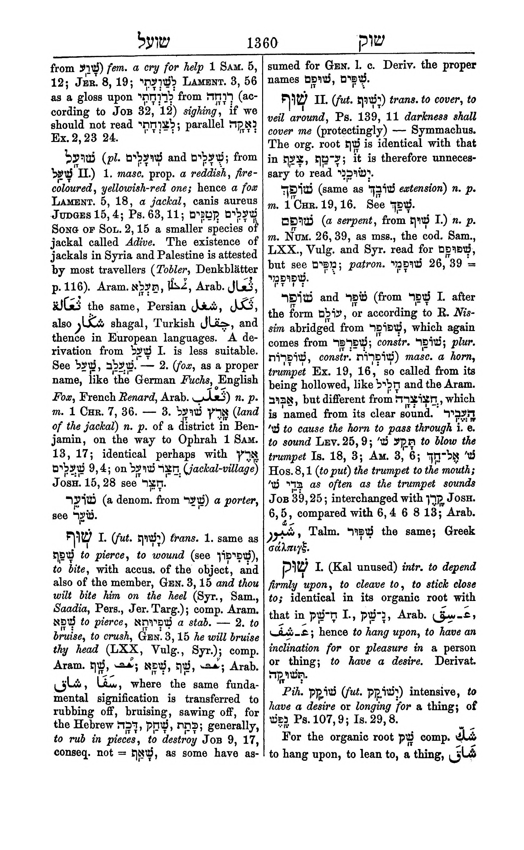 Fürst Lexicon Page 1400