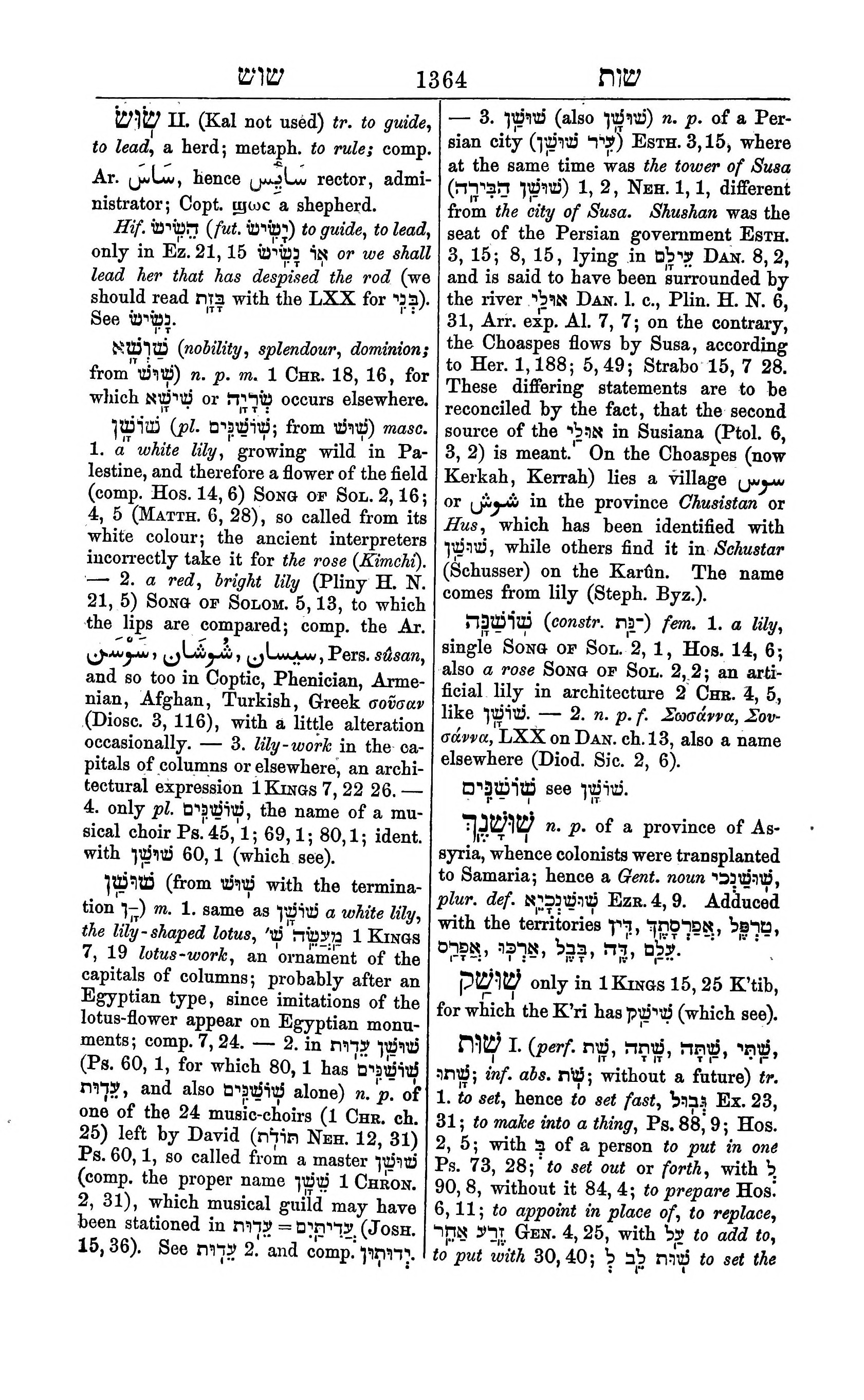 Fürst Lexicon Page 1404