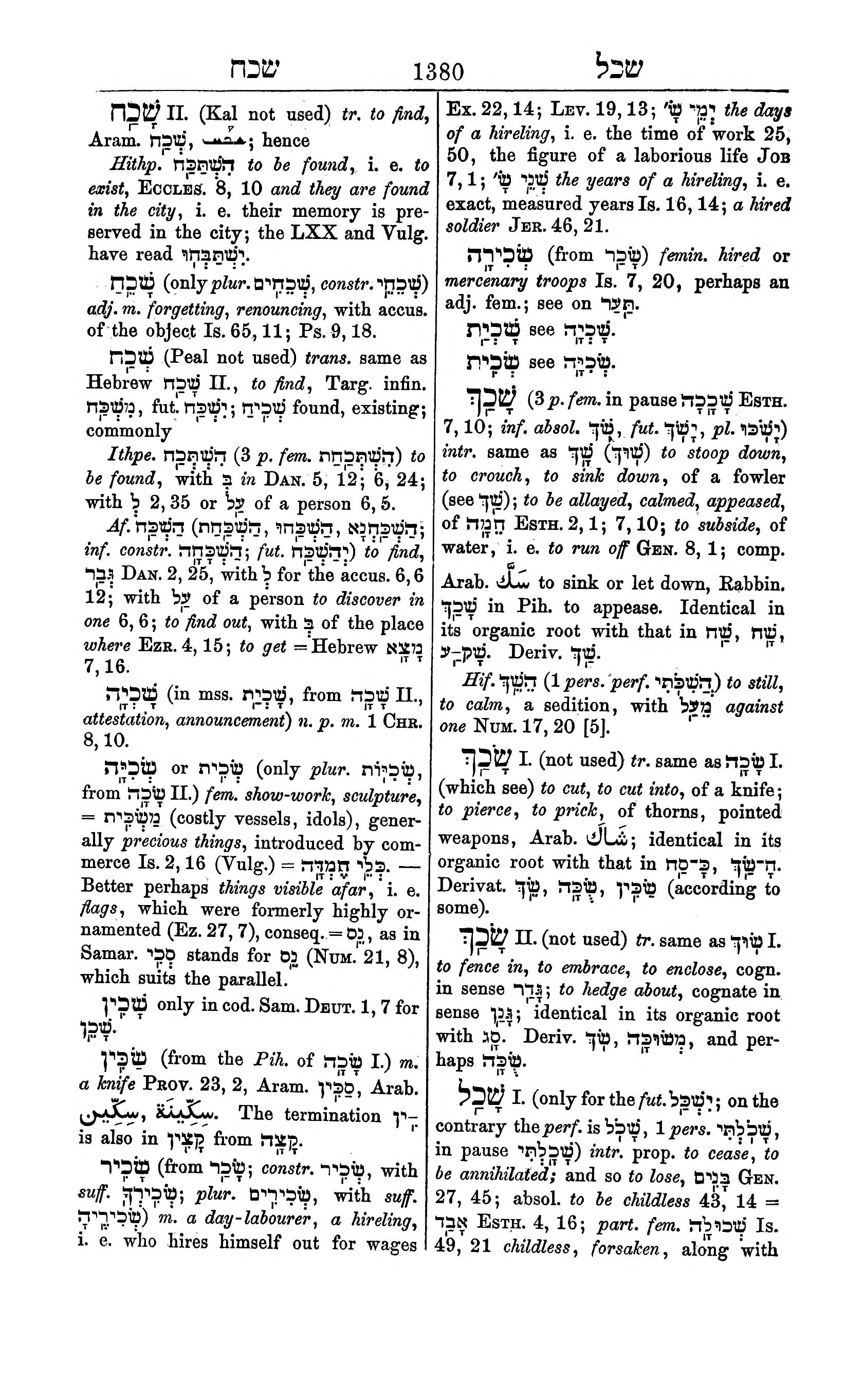 Fürst Lexicon Page 1420