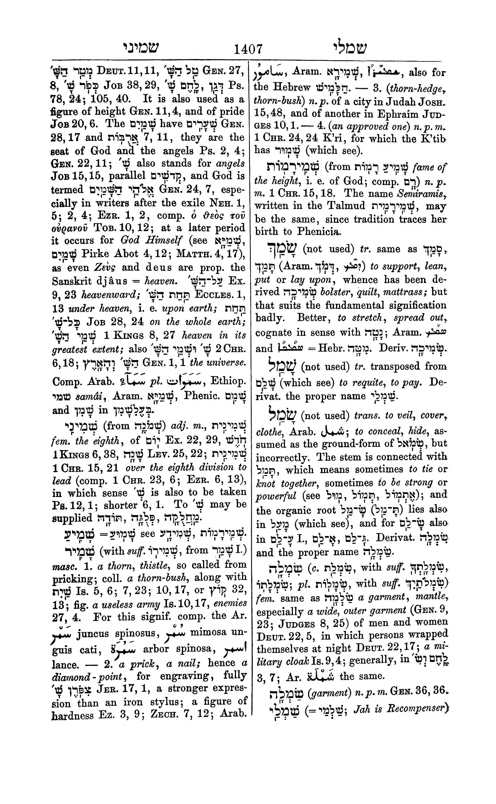 Fürst Lexicon Page 1447