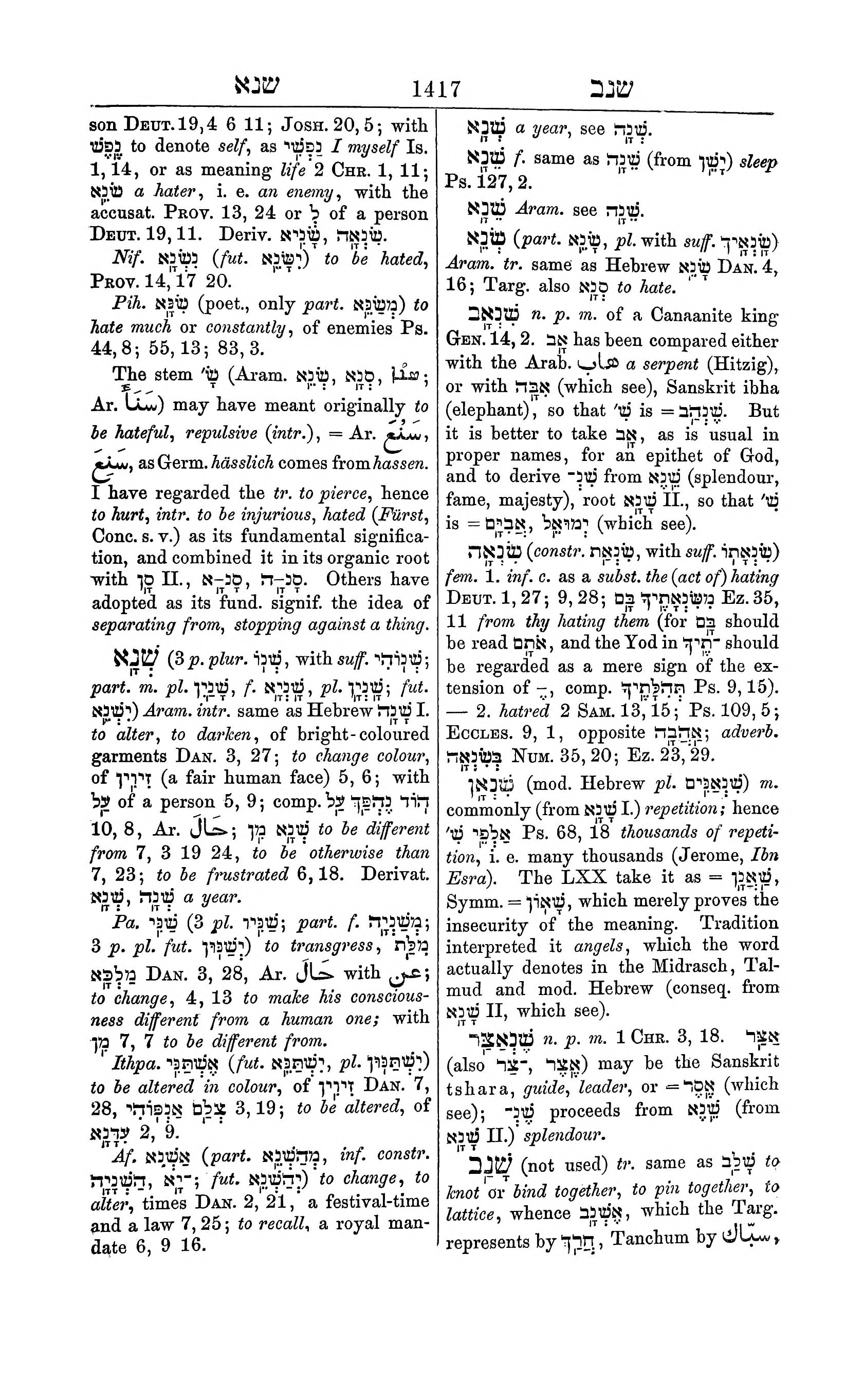 Fürst Lexicon Page 1457