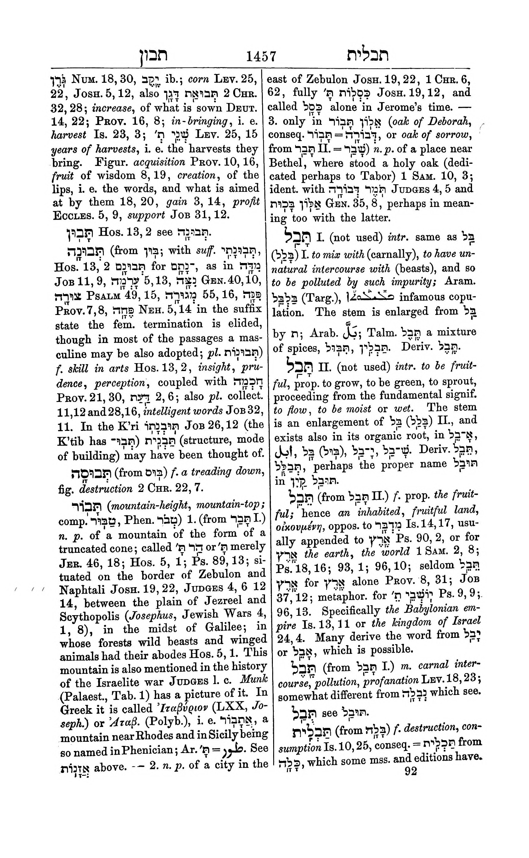 Fürst Lexicon Page 1497