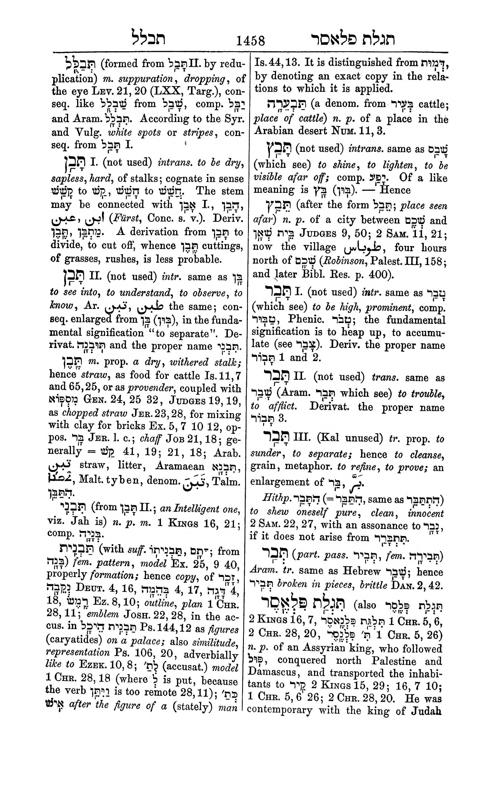 Fürst Lexicon Page 1498