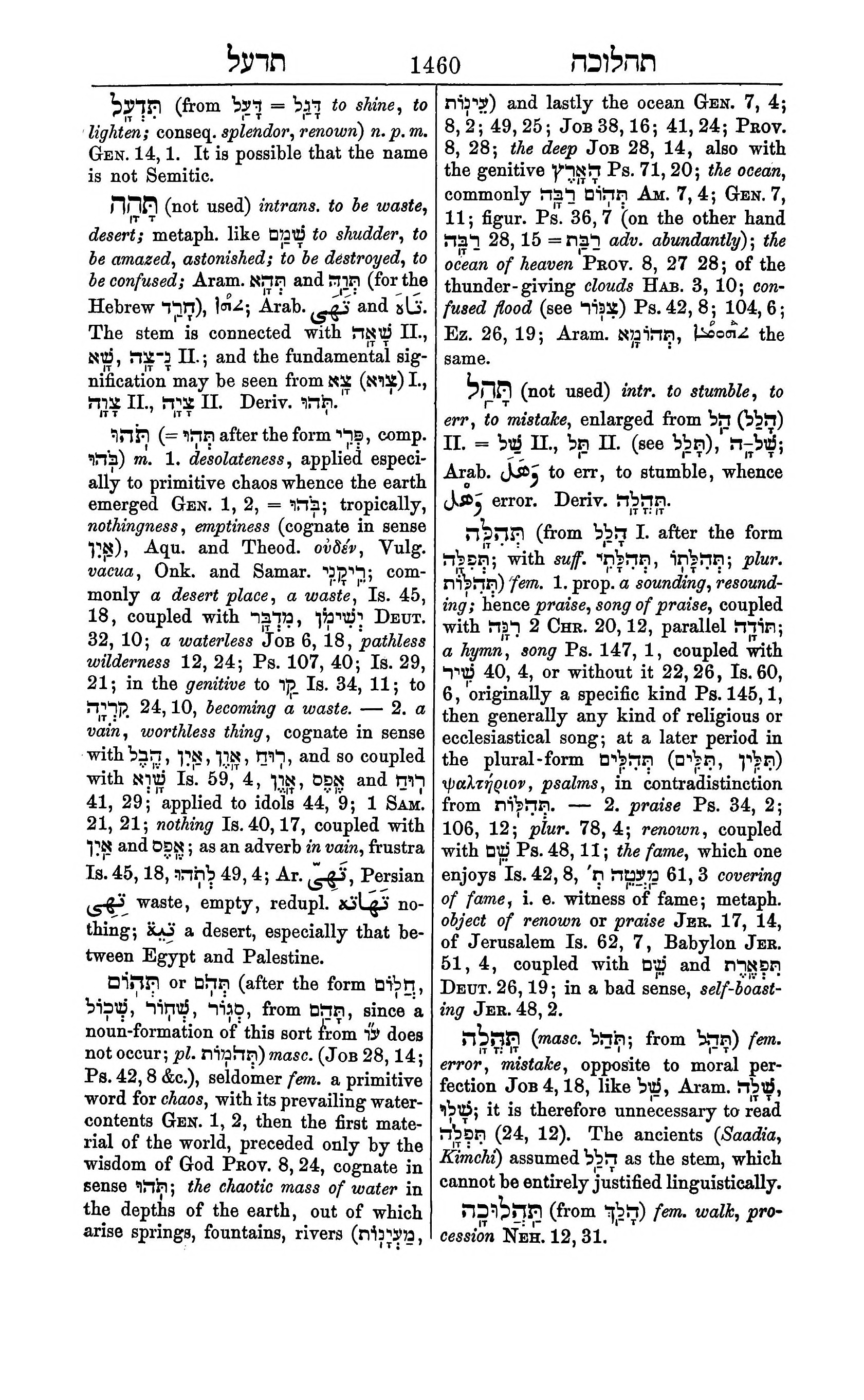 Fürst Lexicon Page 1500