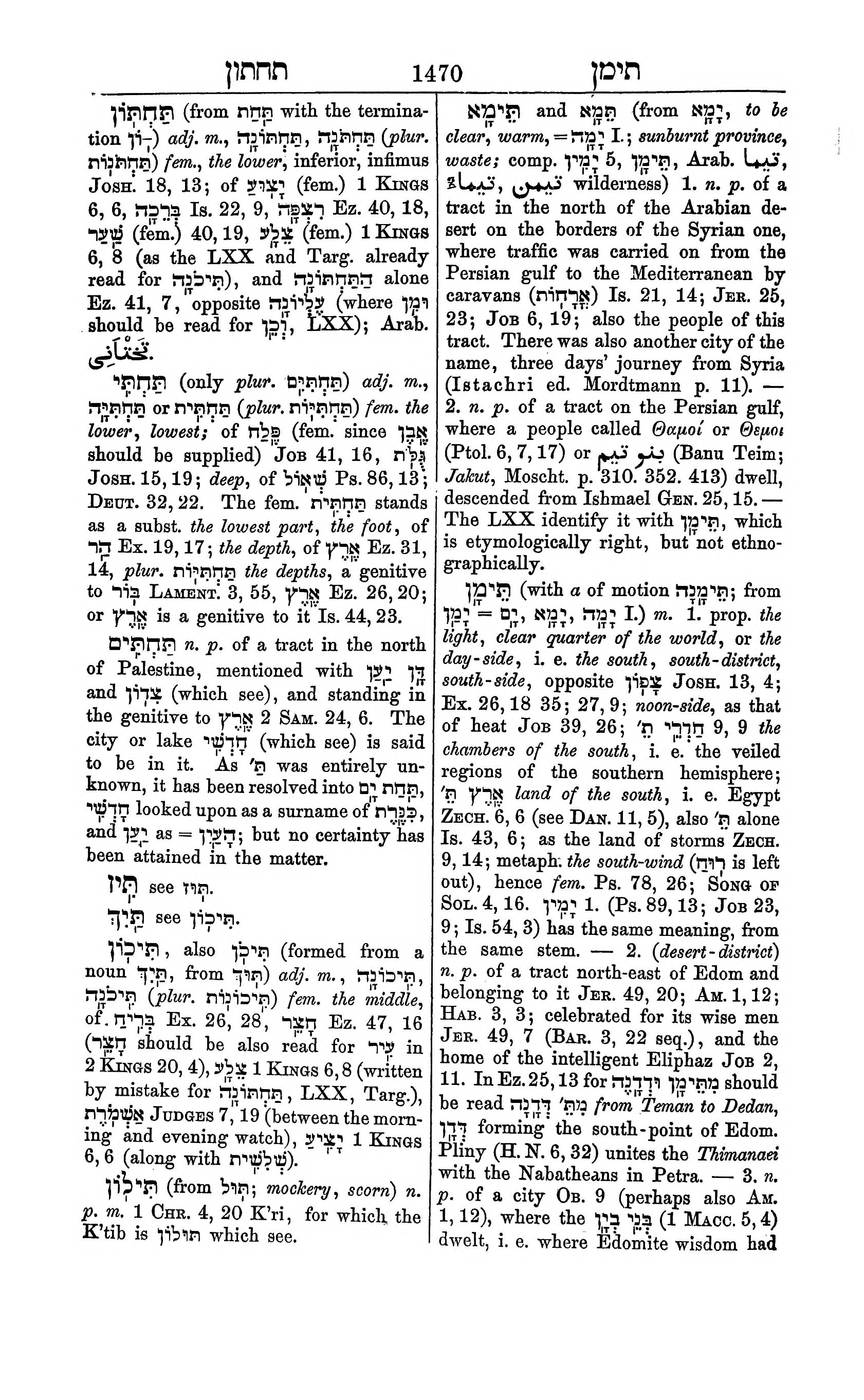 Fürst Lexicon Page 1510