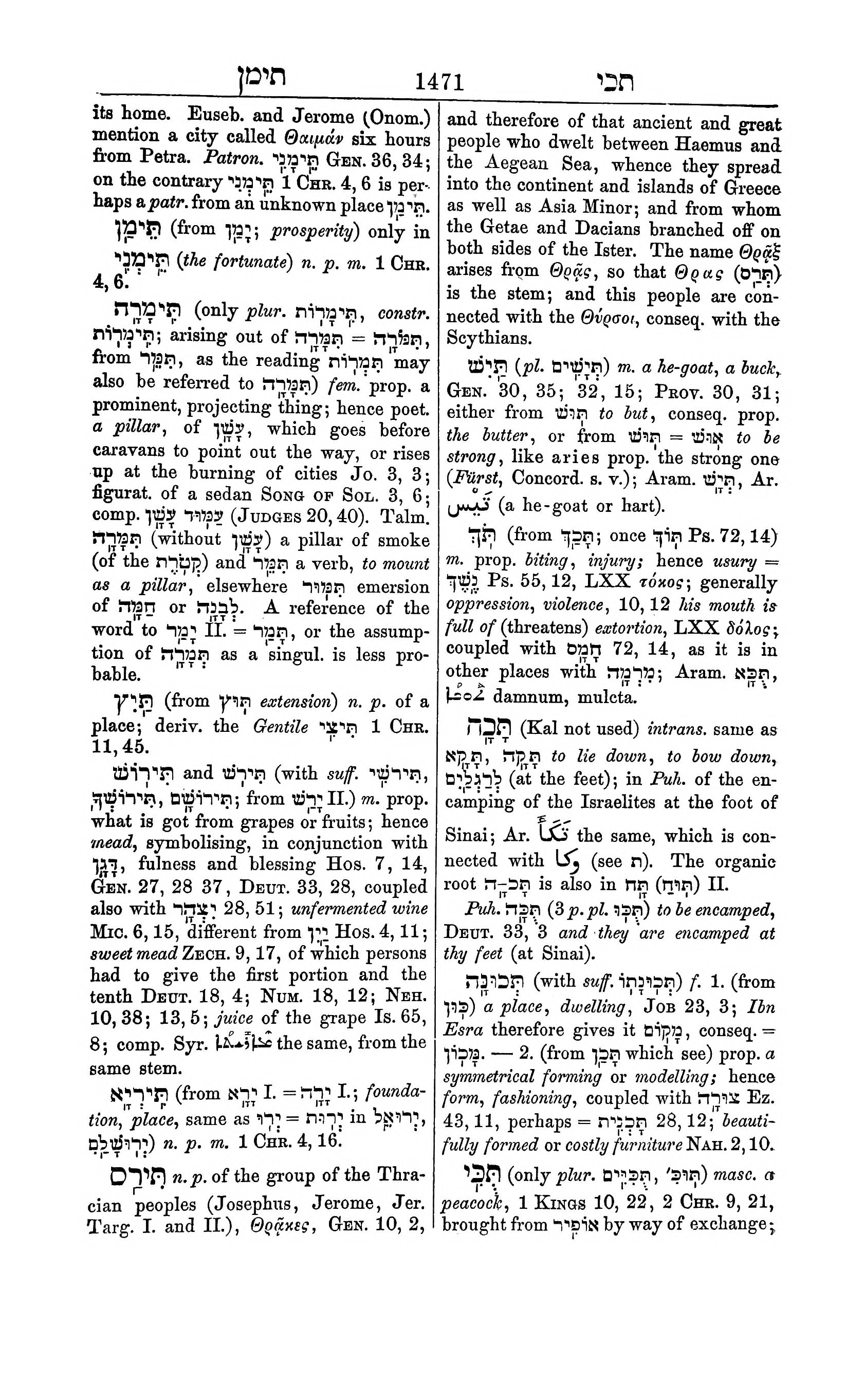 Fürst Lexicon Page 1511
