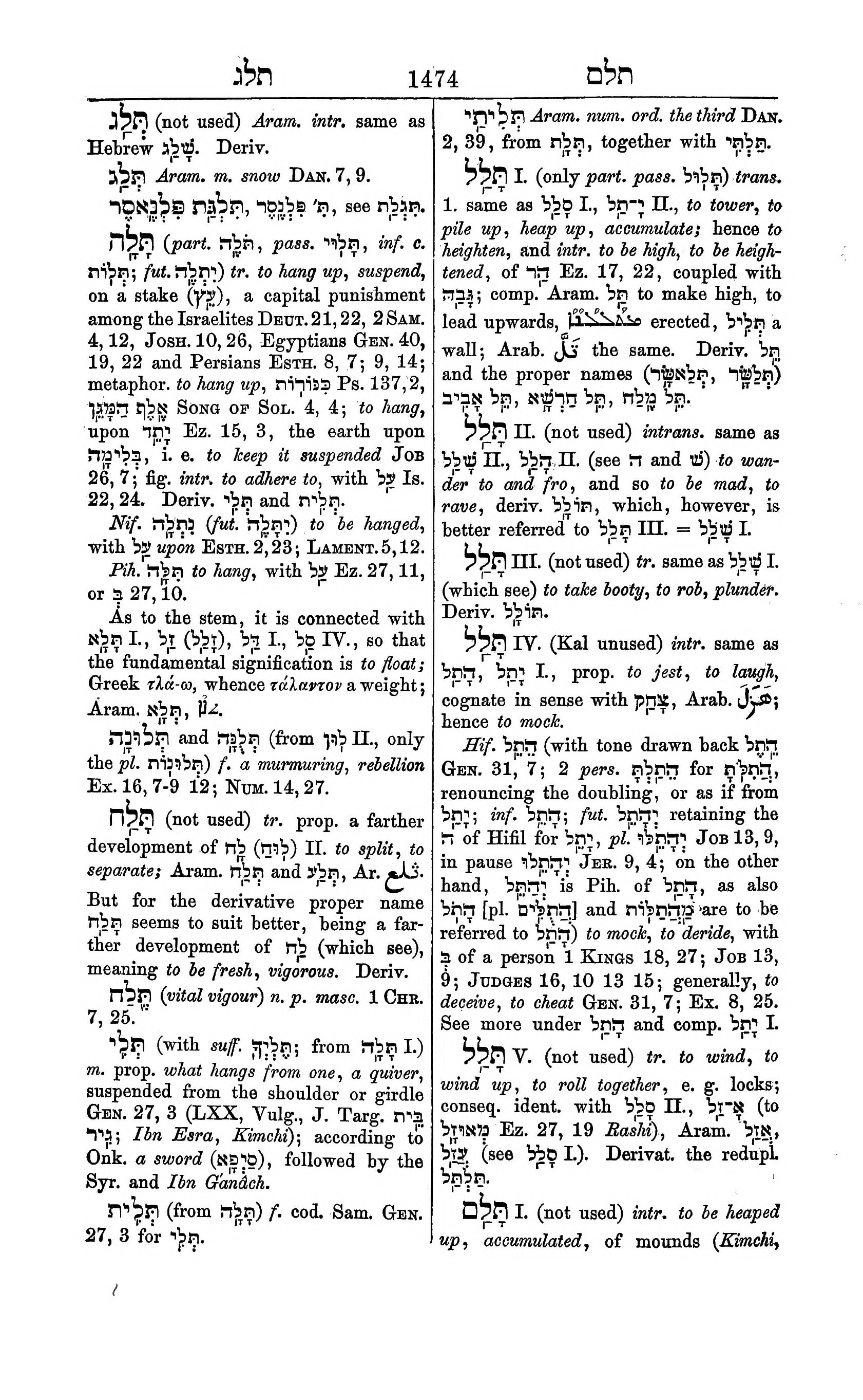Fürst Lexicon Page 1514