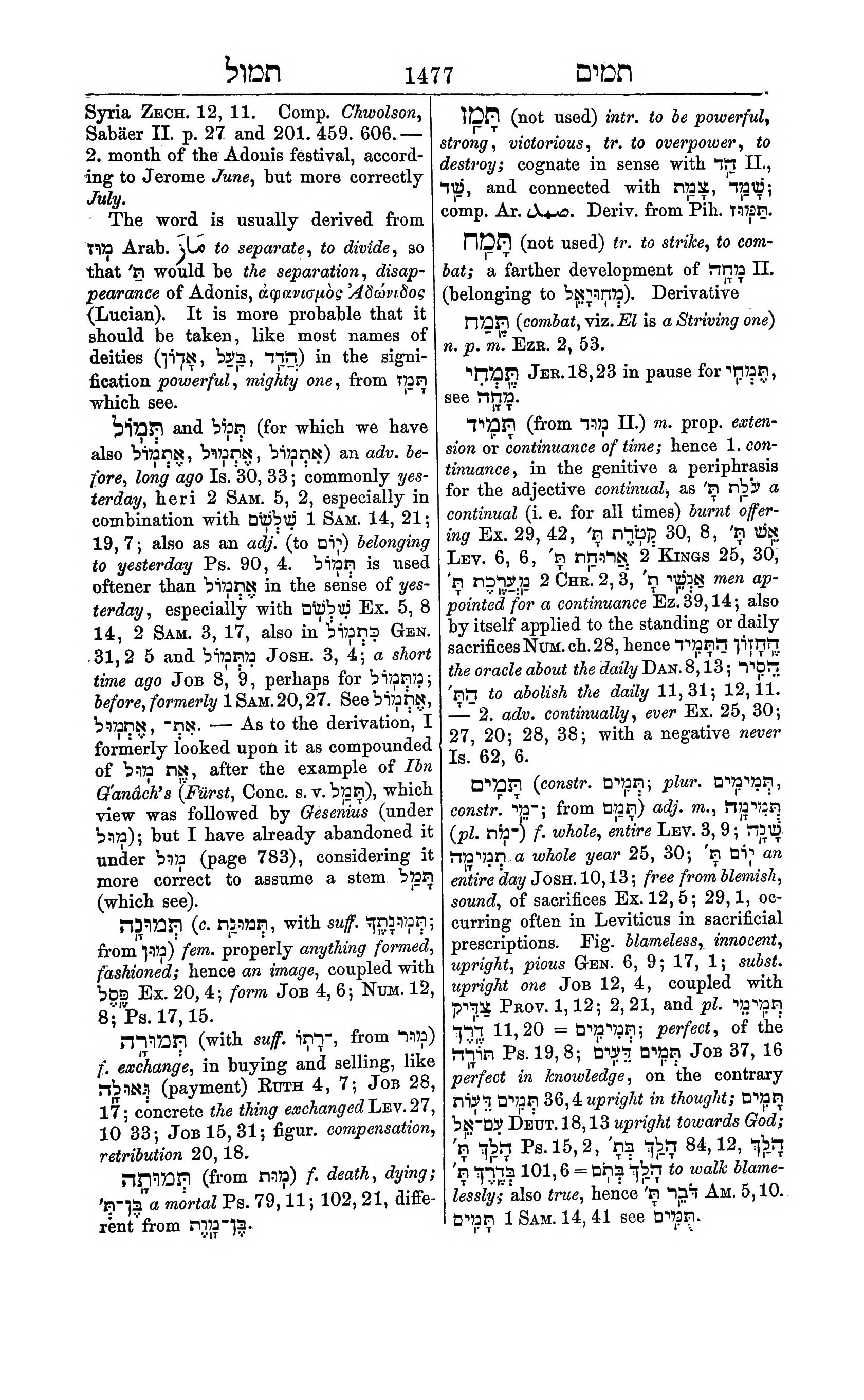Fürst Lexicon Page 1517