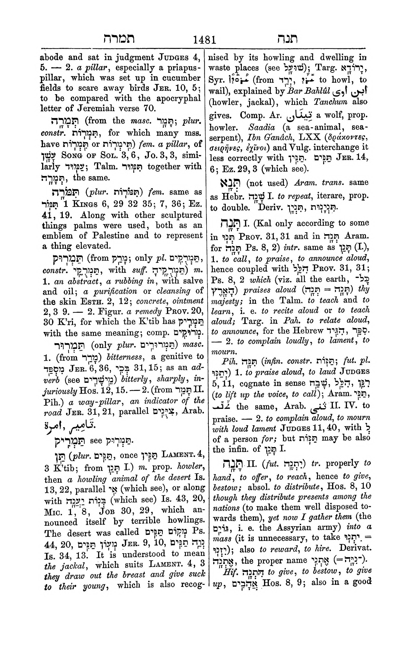 Fürst Lexicon Page 1521