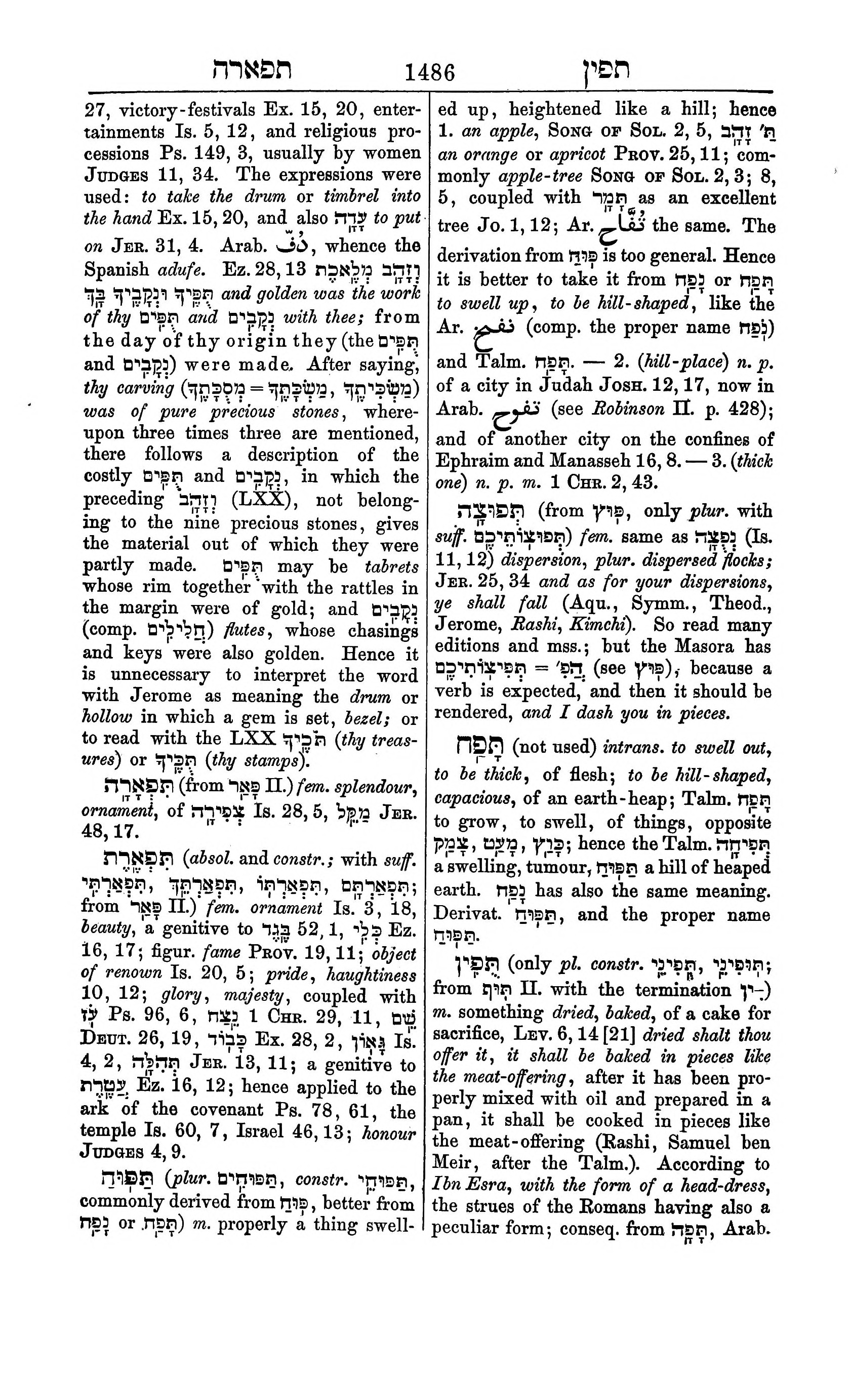 Fürst Lexicon Page 1526