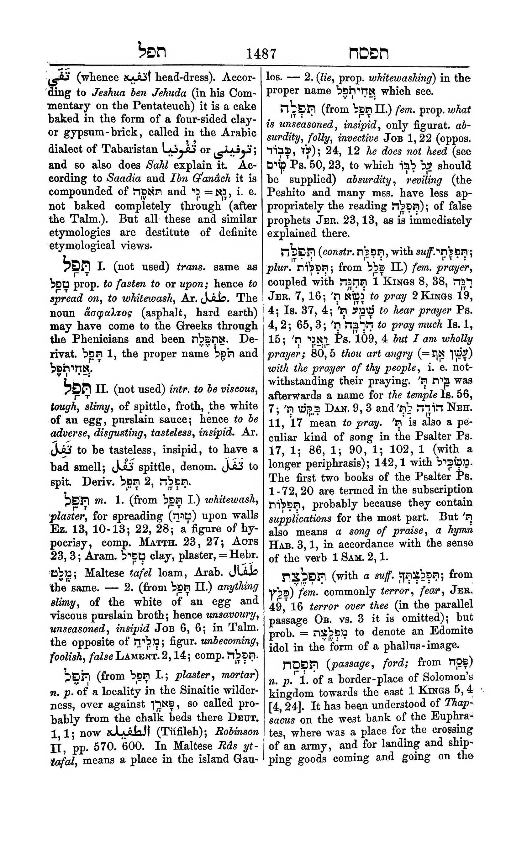 Fürst Lexicon Page 1527
