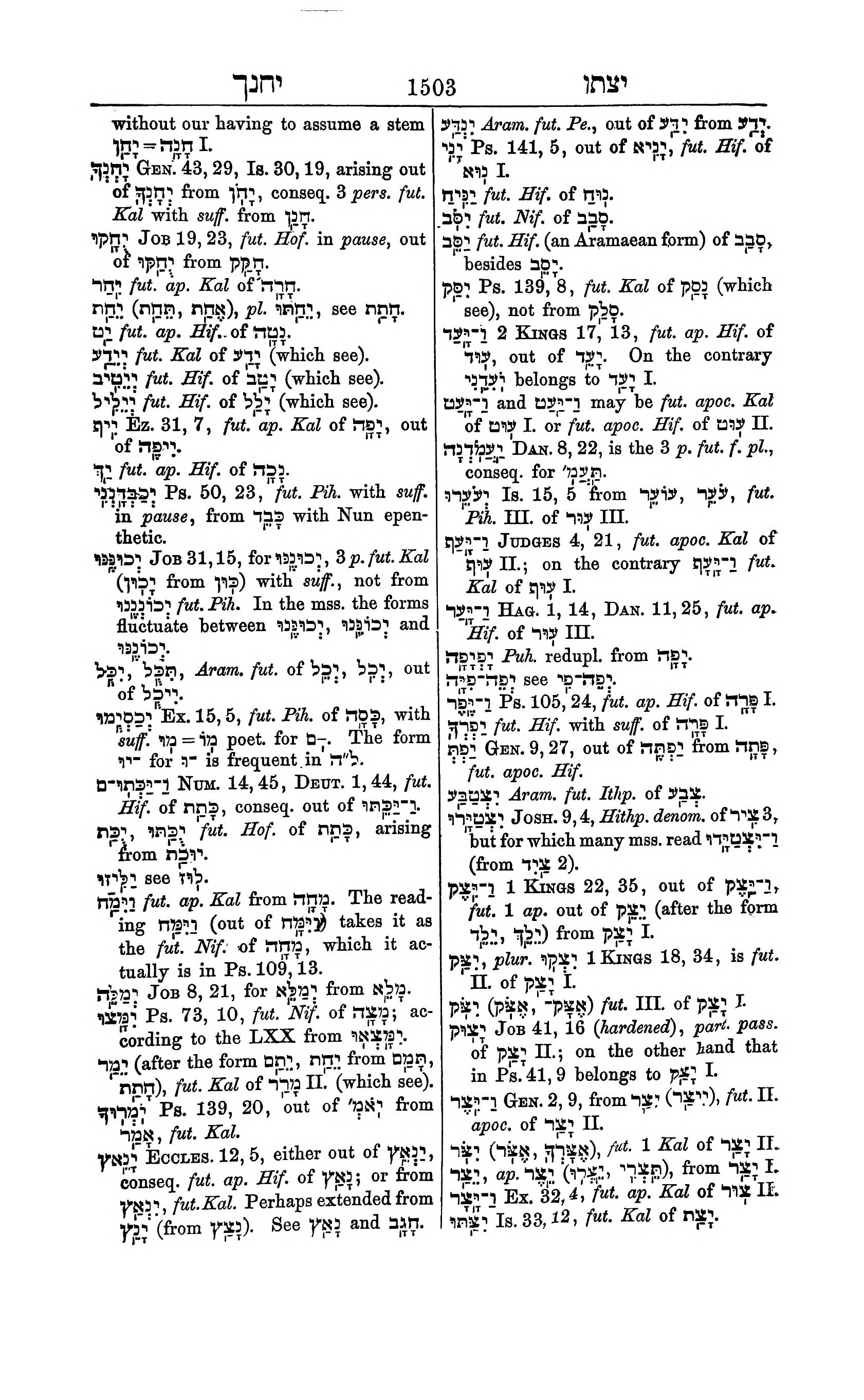 Fürst Lexicon Page 1543