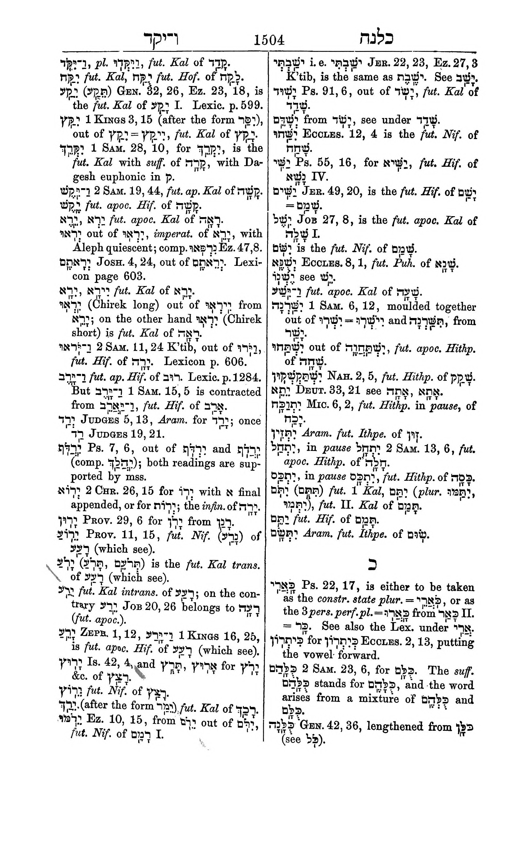 Fürst Lexicon Page 1544