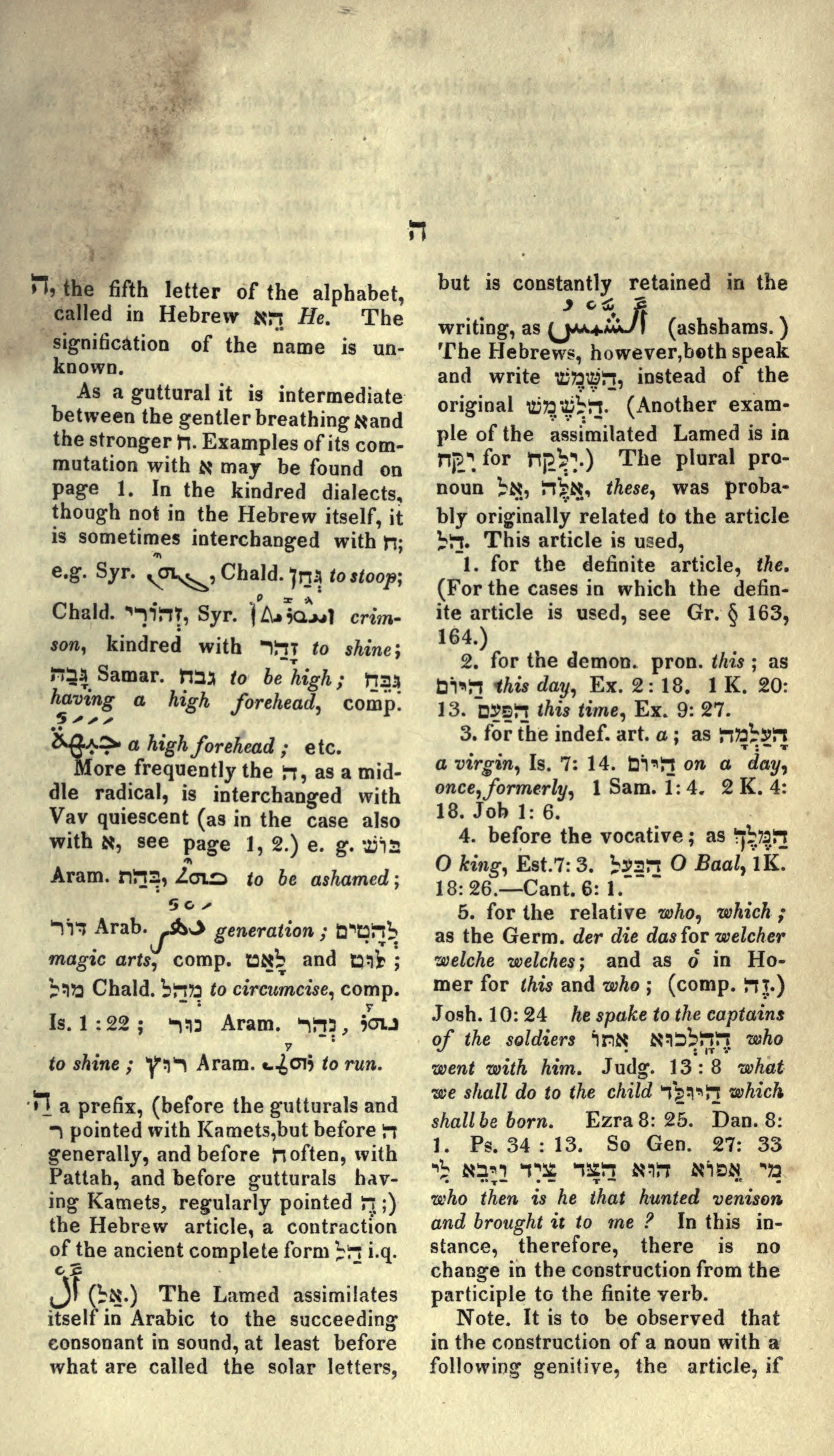 Gesenius Lexicon Page 177