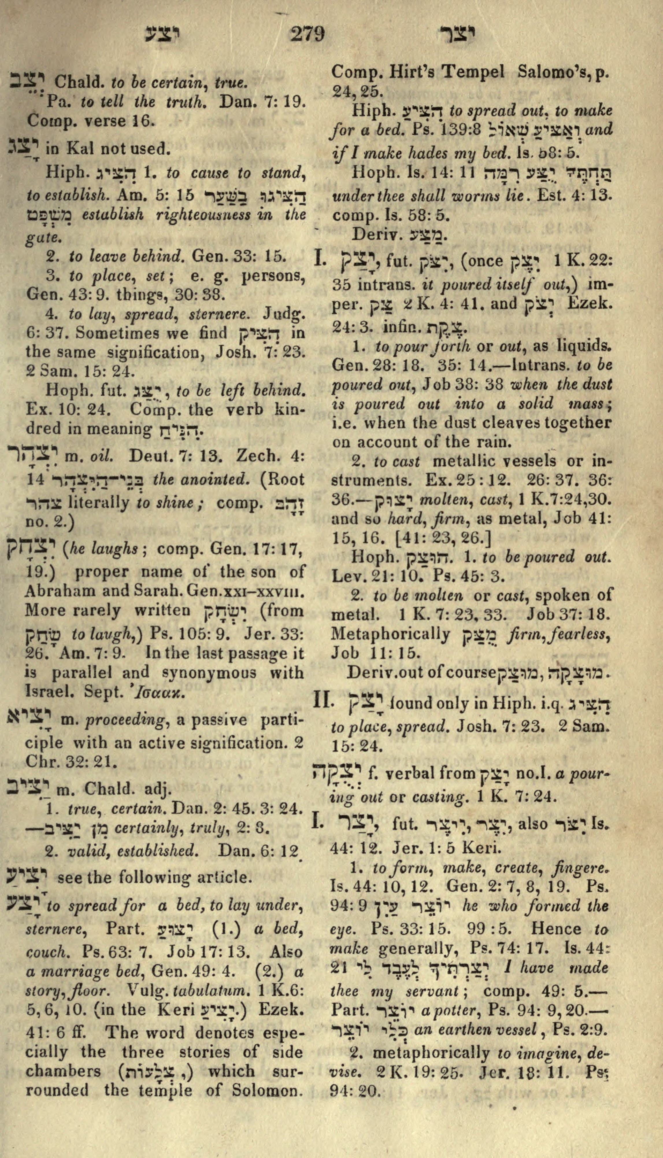 Gesenius Lexicon Page 293