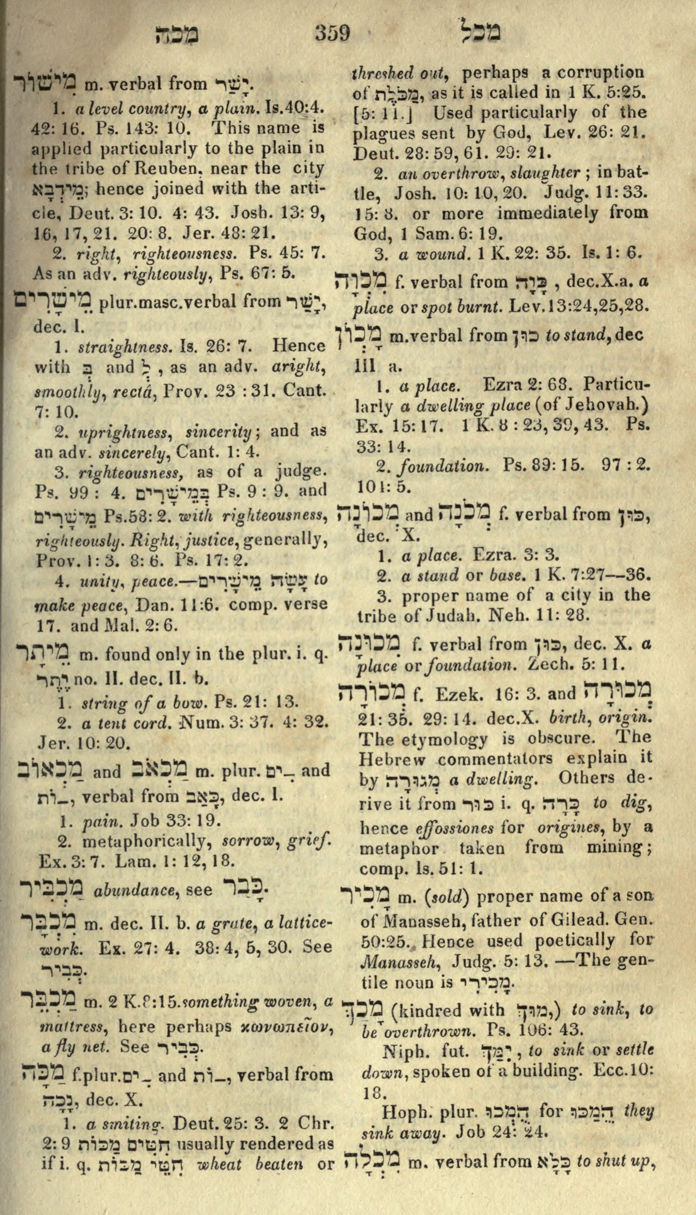 Gesenius Lexicon Page 373