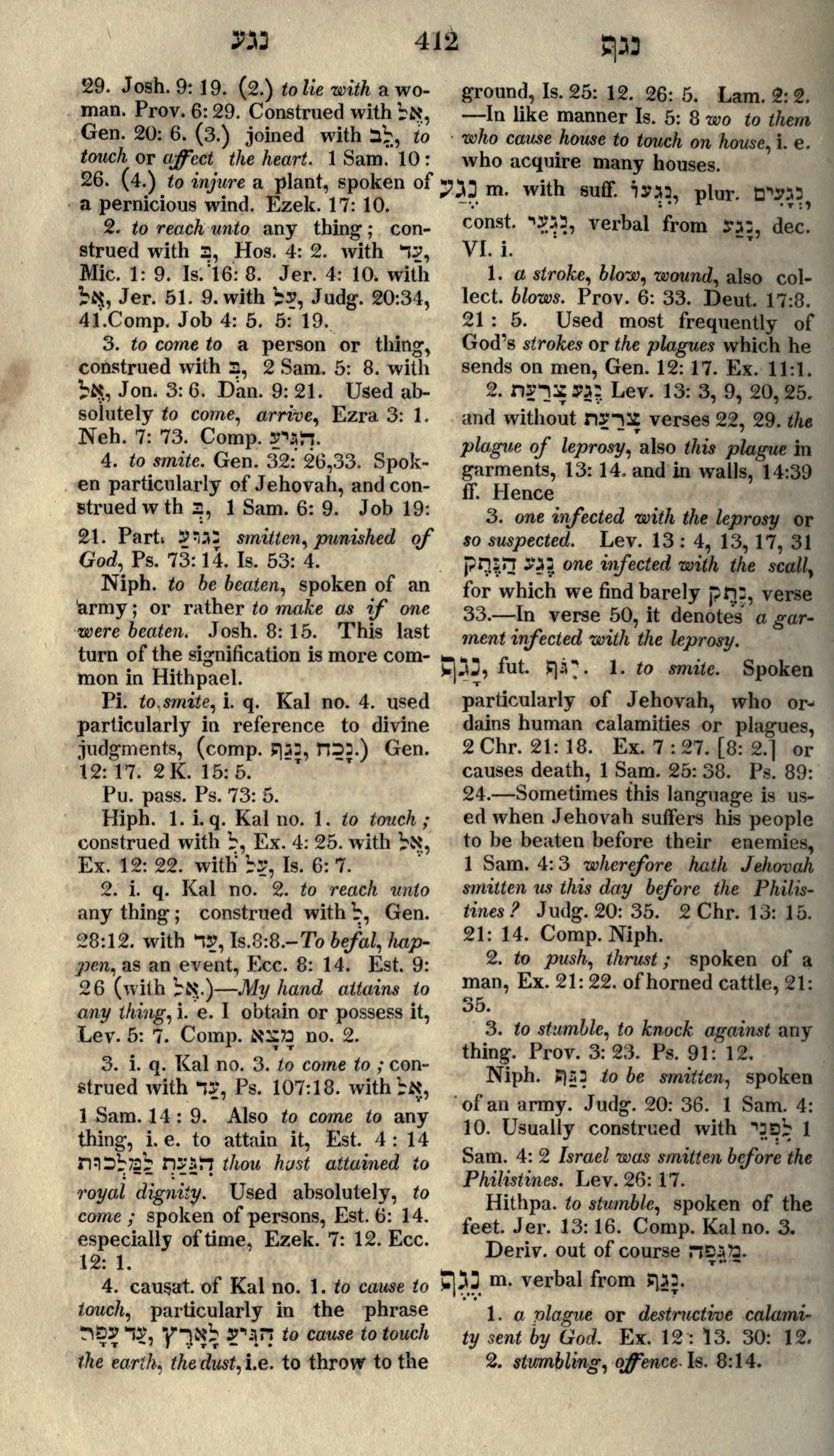 Gesenius Lexicon Page 426