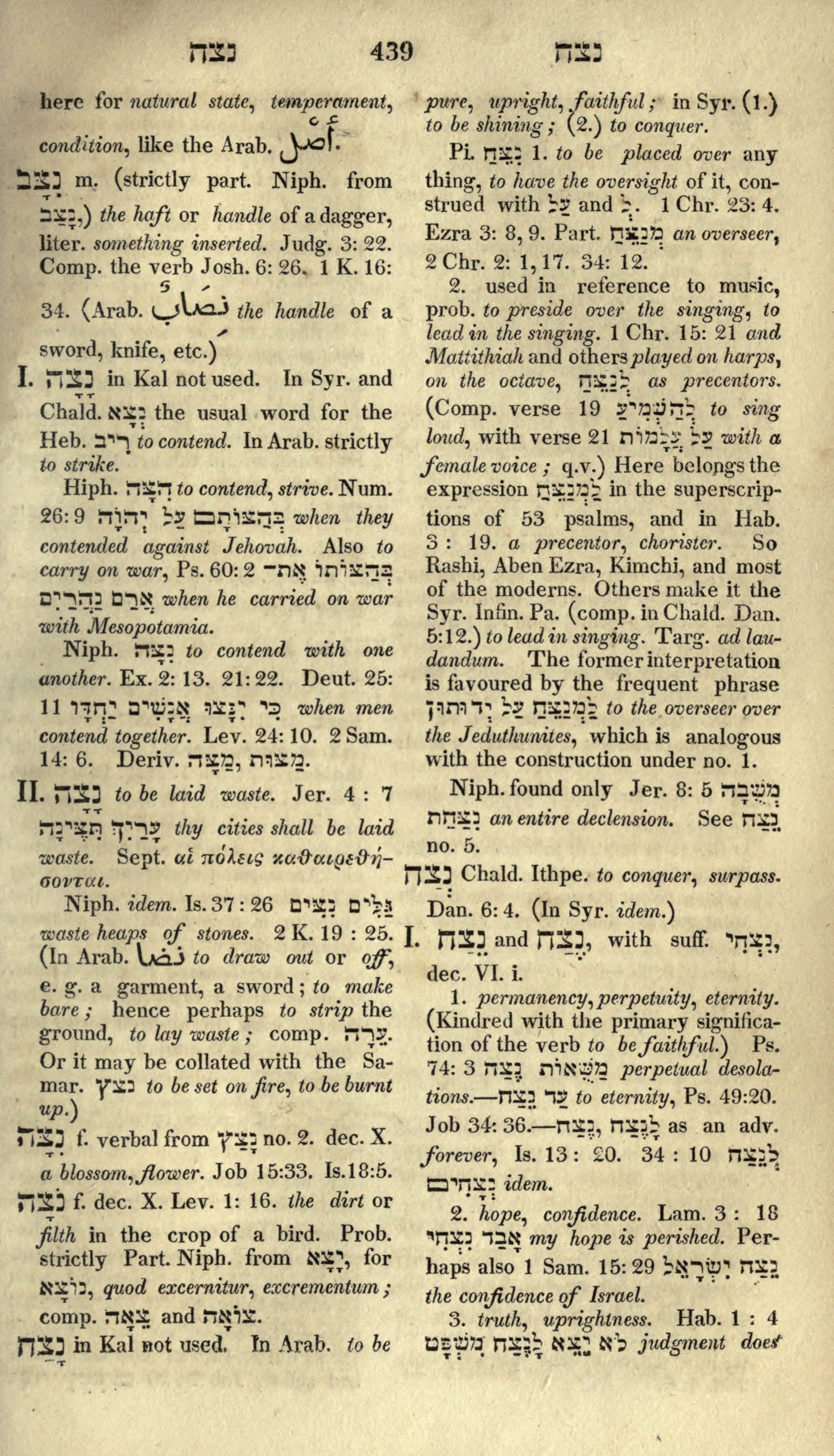 Gesenius Lexicon Page 453