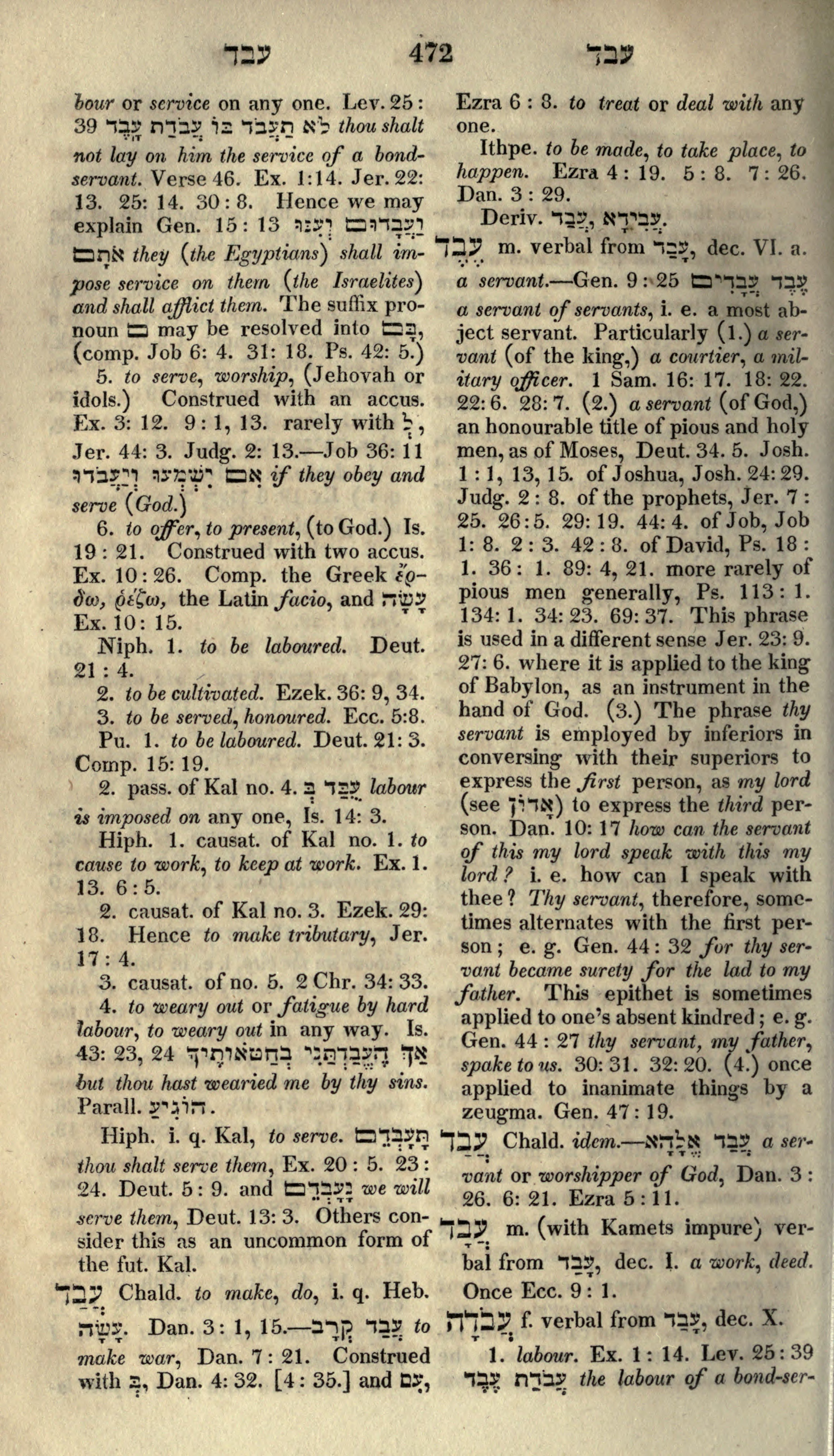 Gesenius Lexicon Page 486