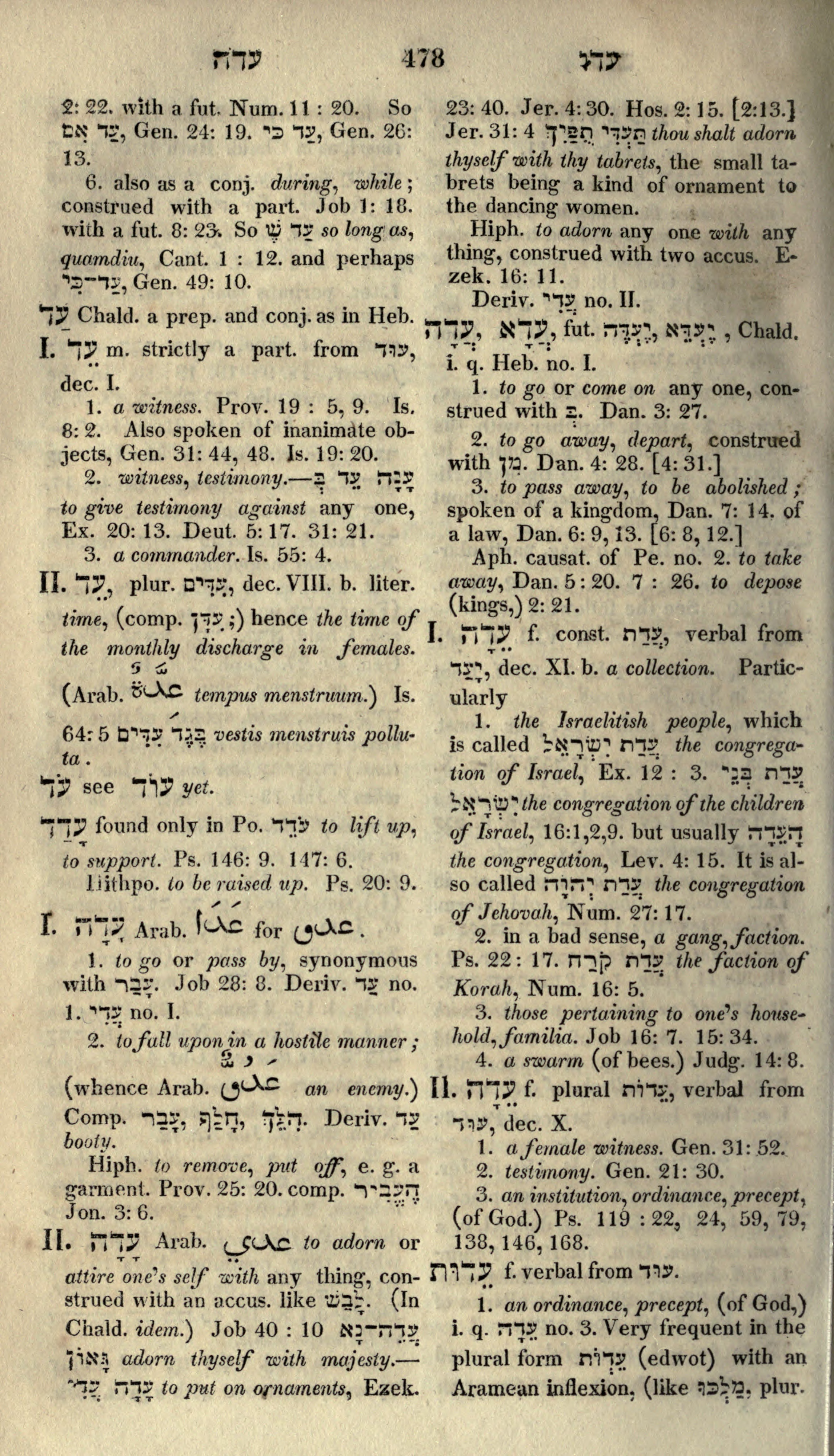 Gesenius Lexicon Page 492