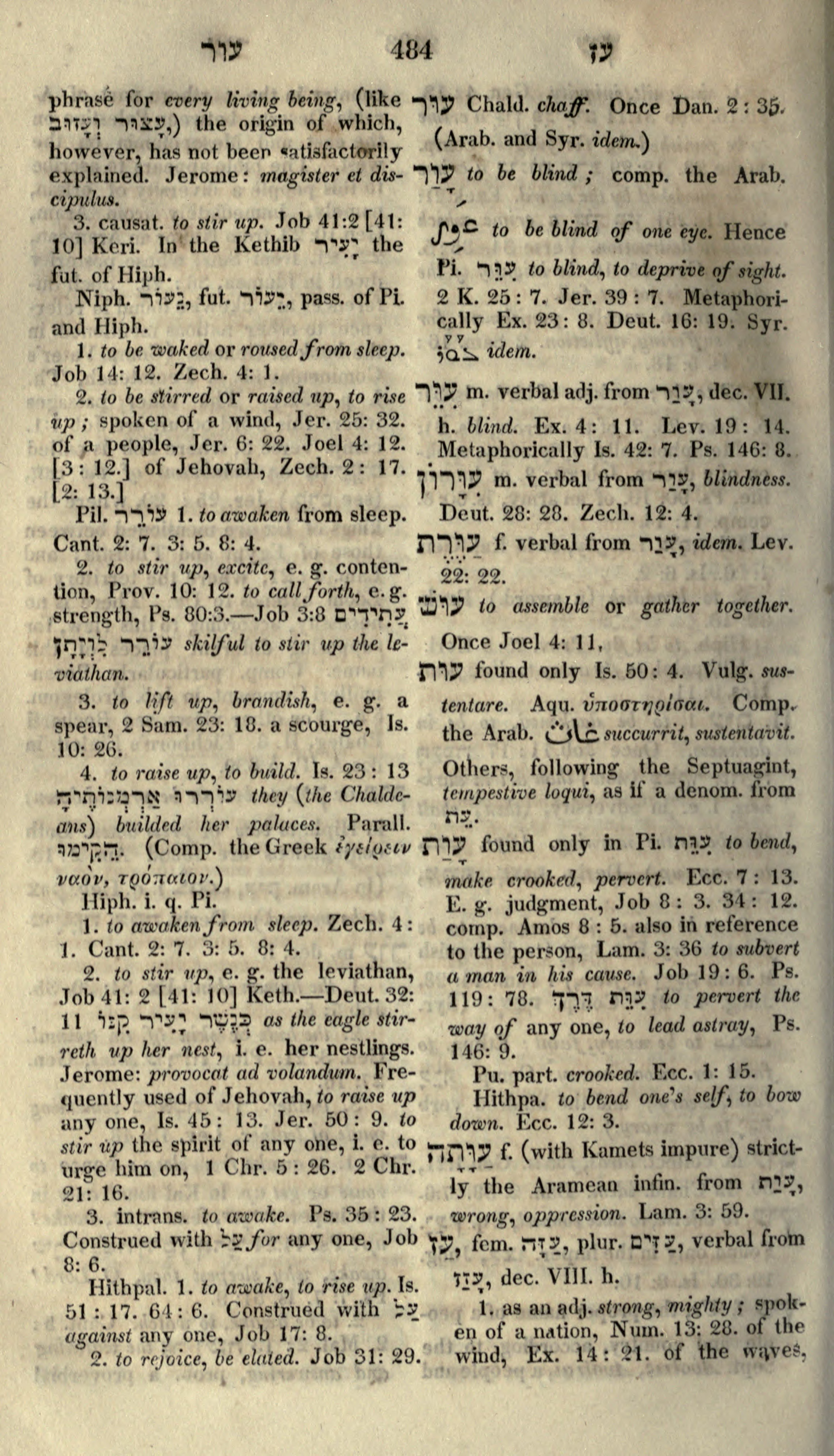 Gesenius Lexicon Page 498