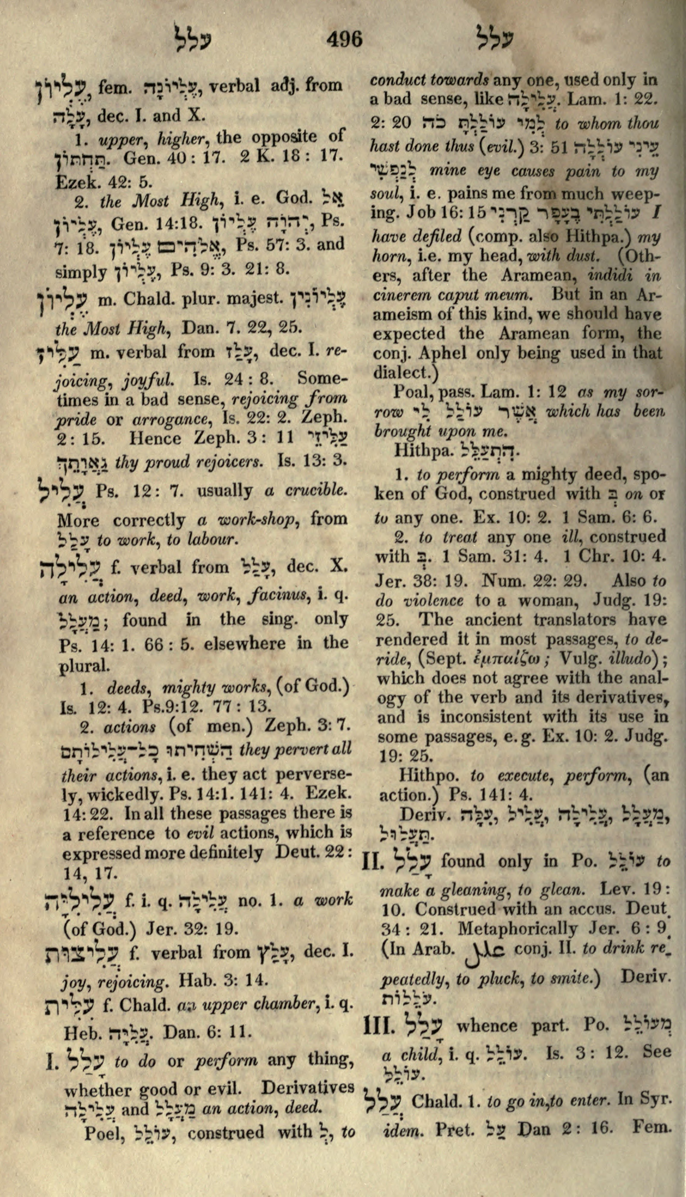 Gesenius Lexicon Page 510