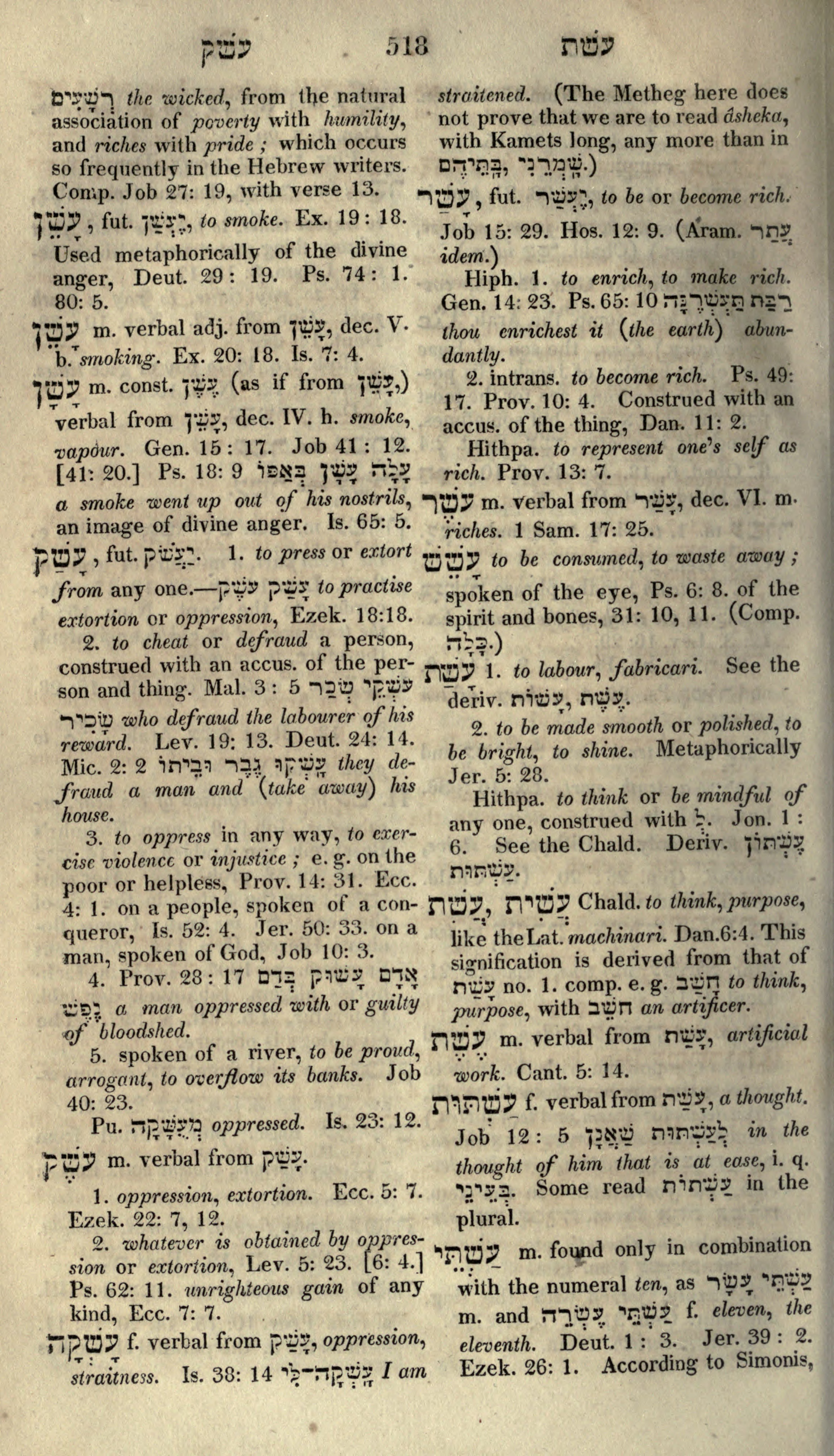 Gesenius Lexicon Page 532