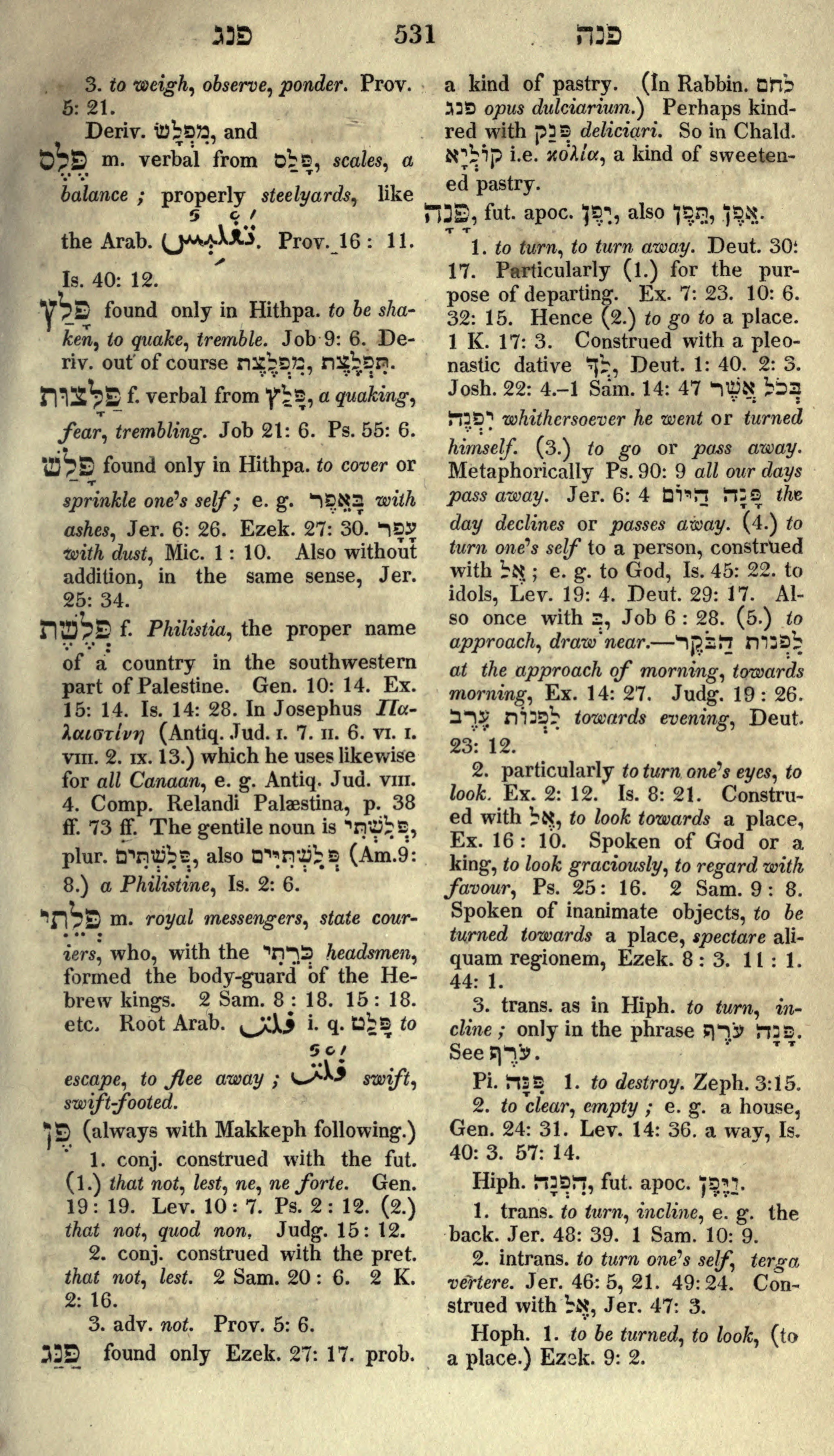 Gesenius Lexicon Page 545