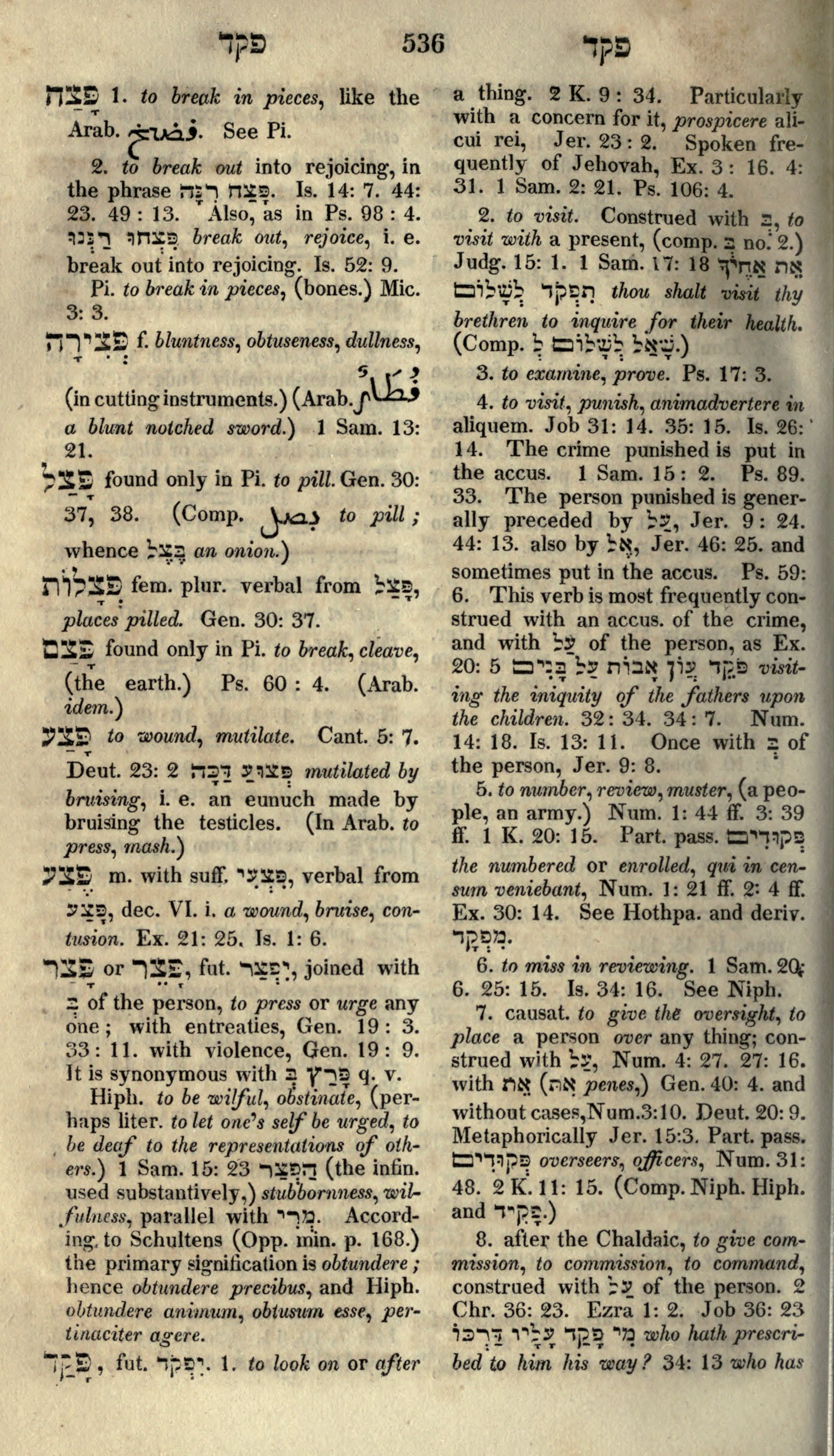 Gesenius Lexicon Page 550