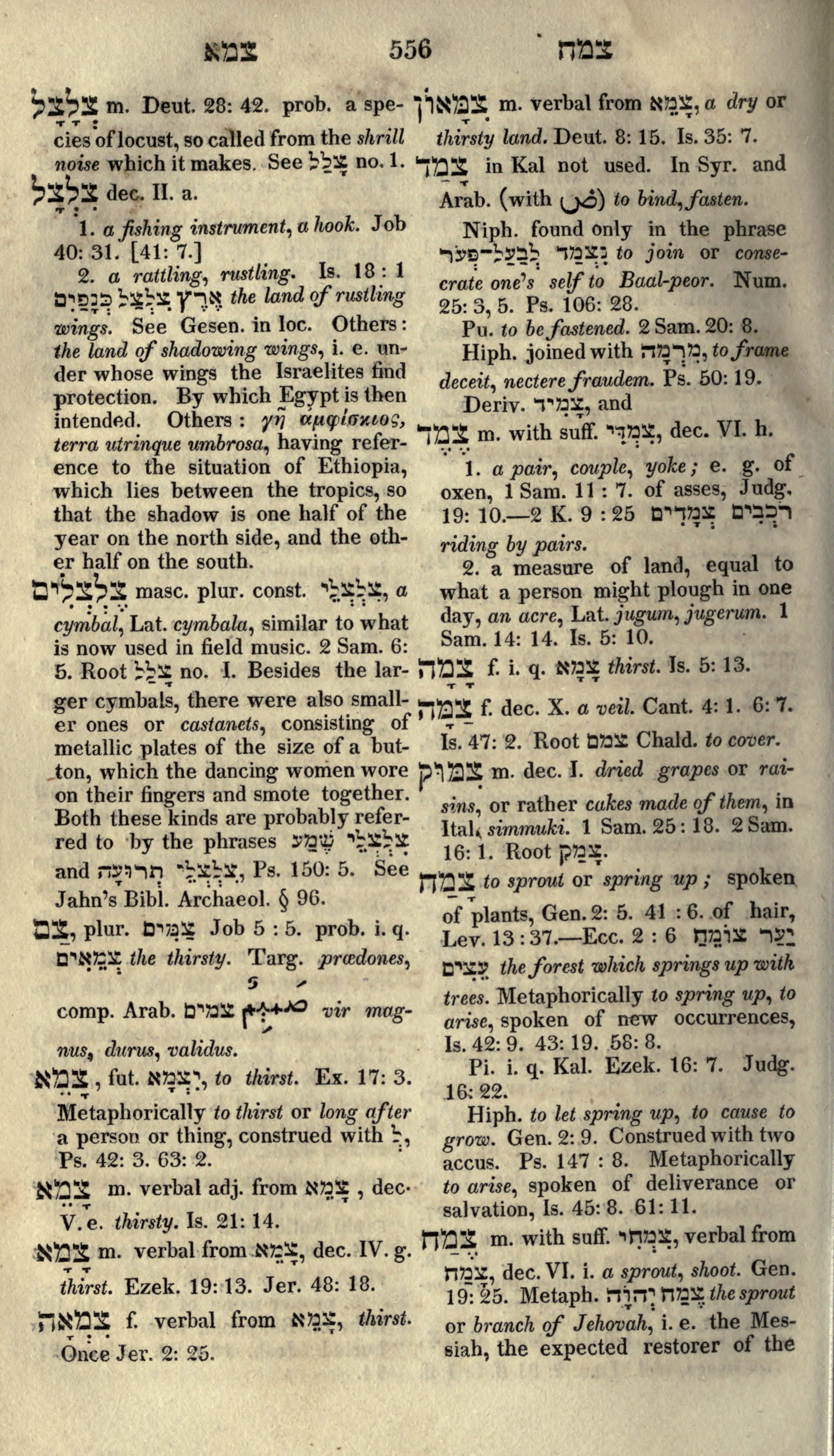 Gesenius Lexicon Page 570