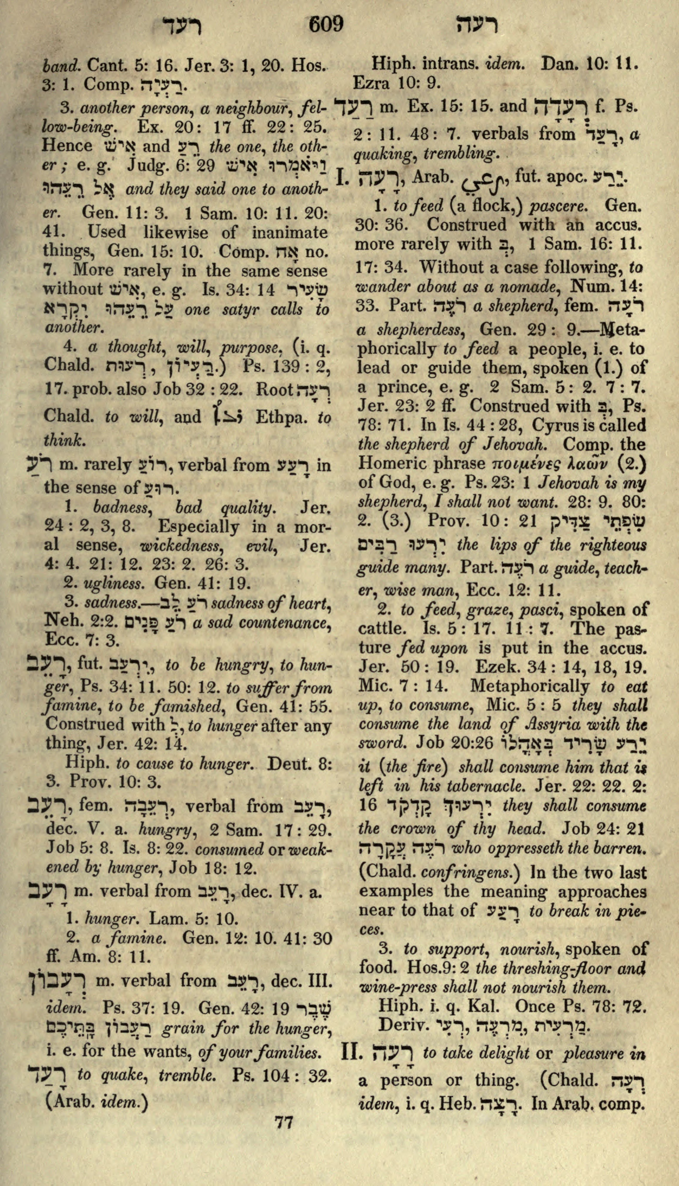 Gesenius Lexicon Page 623