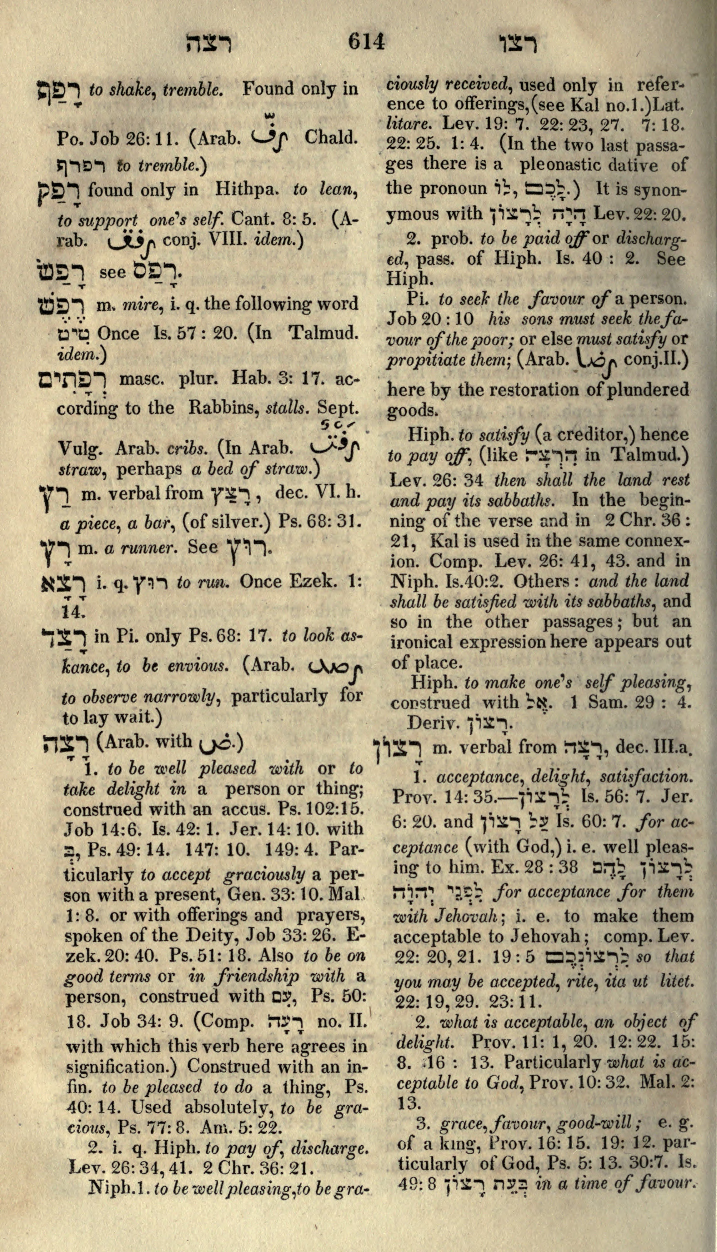 Gesenius Lexicon Page 628